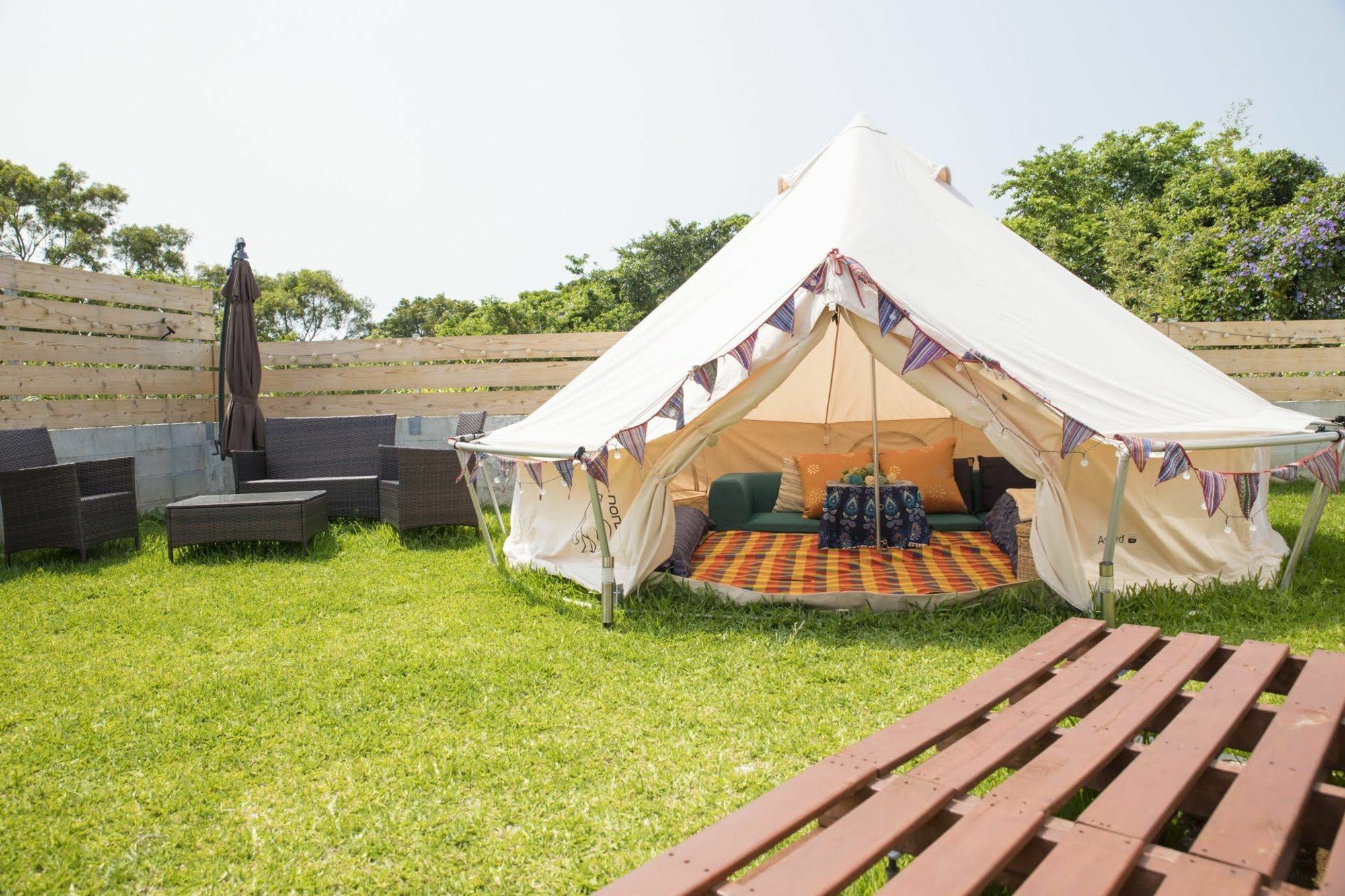 Вилла Half Glamping Hoshioto Накидзин Экстерьер фото