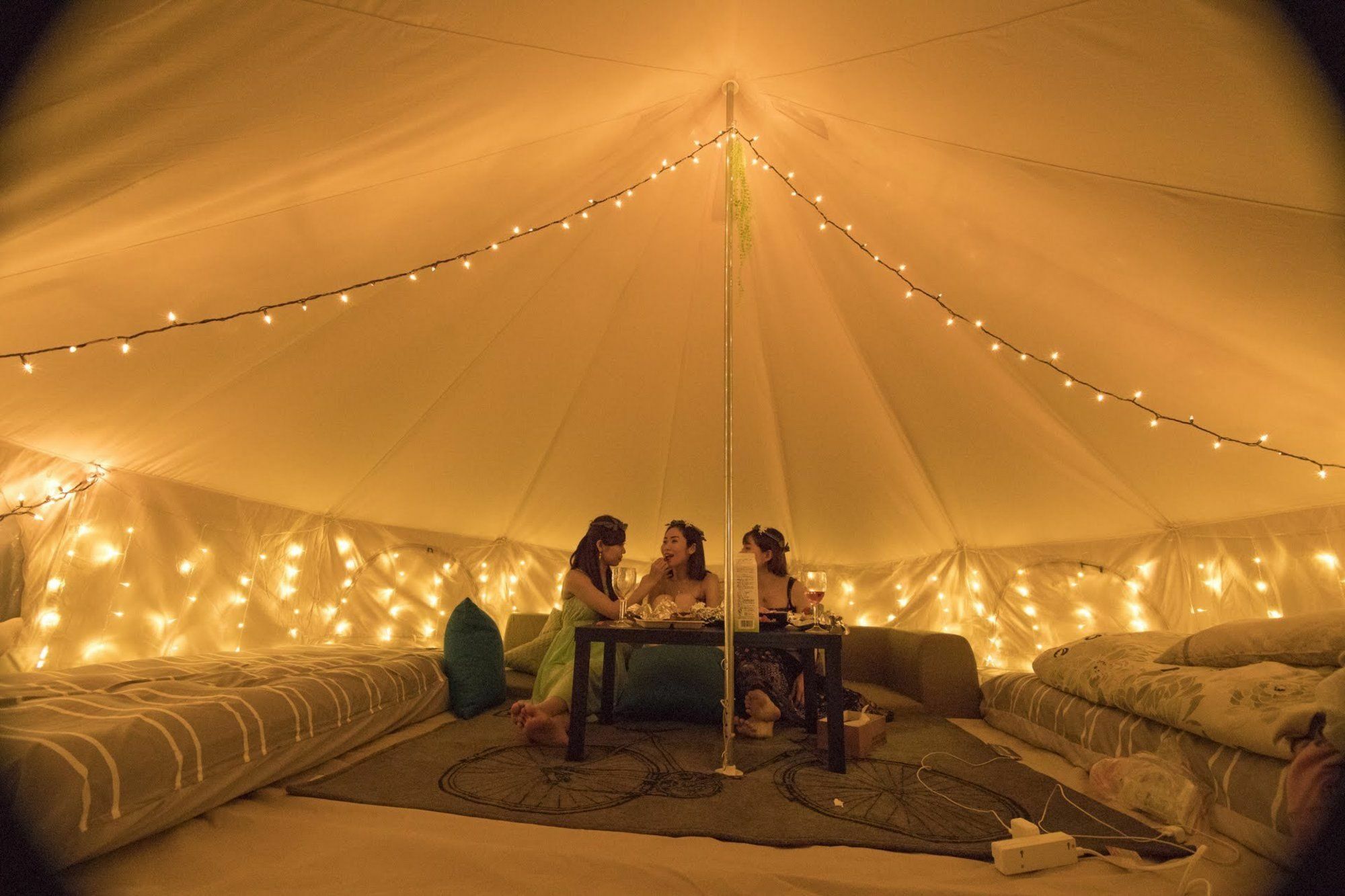 Вилла Half Glamping Hoshioto Накидзин Экстерьер фото